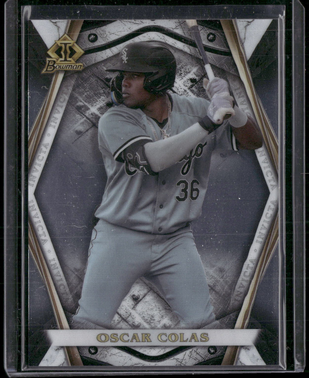 2022 Bowman Draft #BI-25 Oscar Colas Bowman Invicta