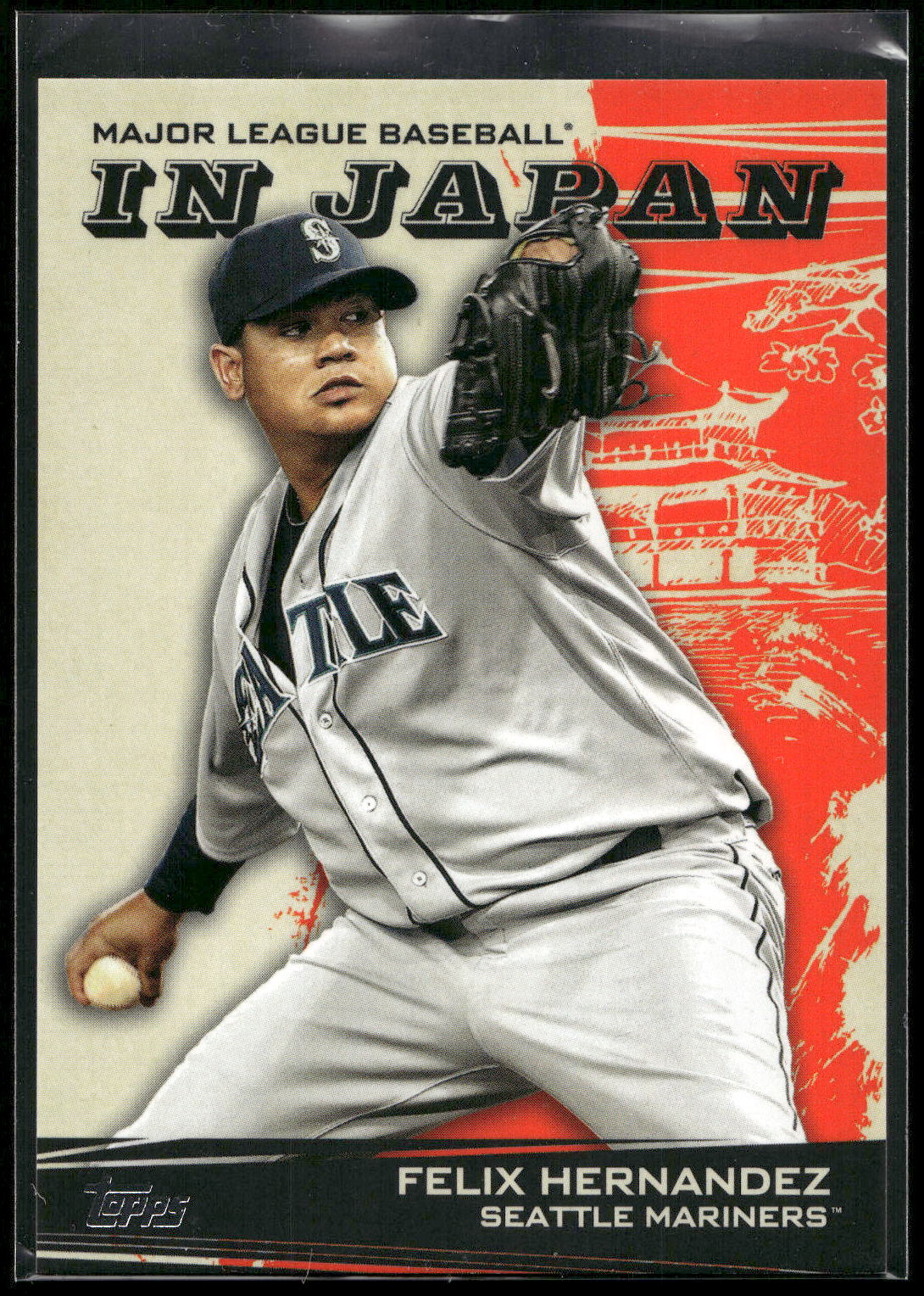 2021 Topps Japan Edition #MIJ-9 Felix Hernandez MLB in Japan