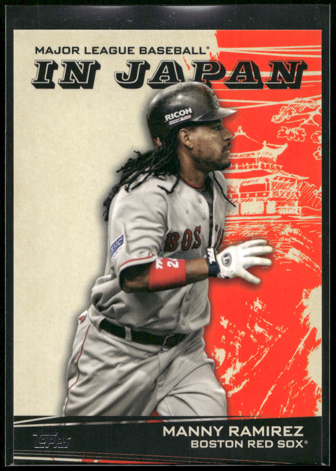 2021 Topps Japan Edition #MIJ-8 Manny Ramirez MLB in Japan