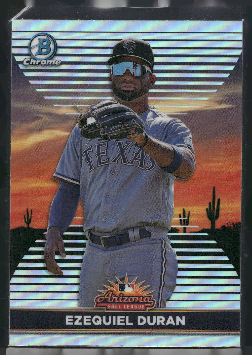 2022 Bowman Chrome #AFLS-21 Ezequiel Duran 2021 AFL Fall Stars