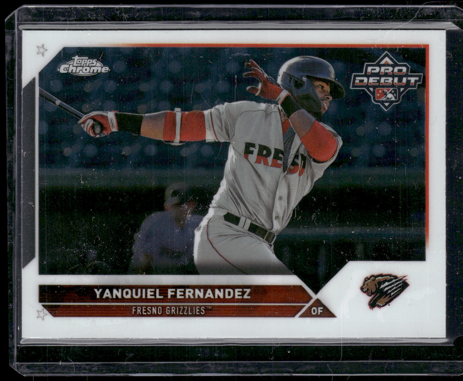 2023 Topps Pro Debut #PDC-113 Yanquiel Fernandez Chrome