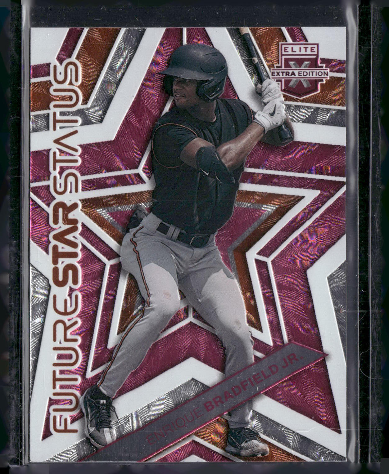 2023 Panini Elite Extra Edition #FS-17 Enrique Bradfield Jr. Future Star Status