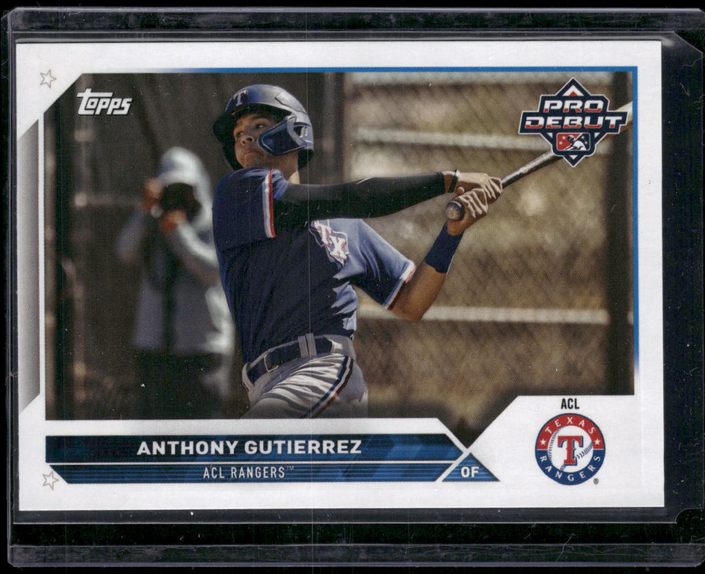 2023 Topps Pro Debut #PD-167 Anthony Gutierrez