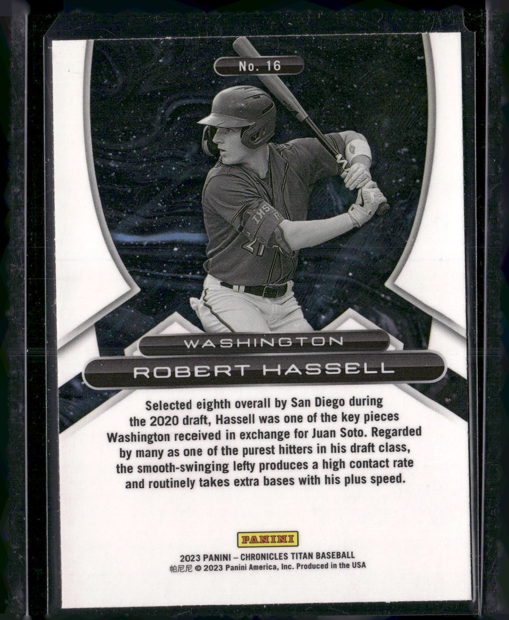 2023 Panini Chronicles - Titan Building Blocks #16 Robert Hassell