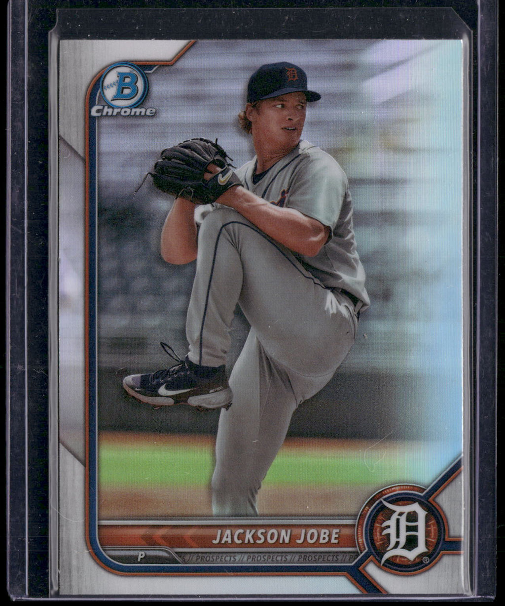 2022 Bowman Draft #BDC-99 Jackson Jobe Chrome Refractor