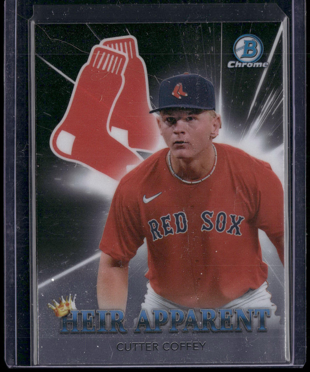 2022 Bowman Draft #HA-14 Cutter Coffey Heir Apparent