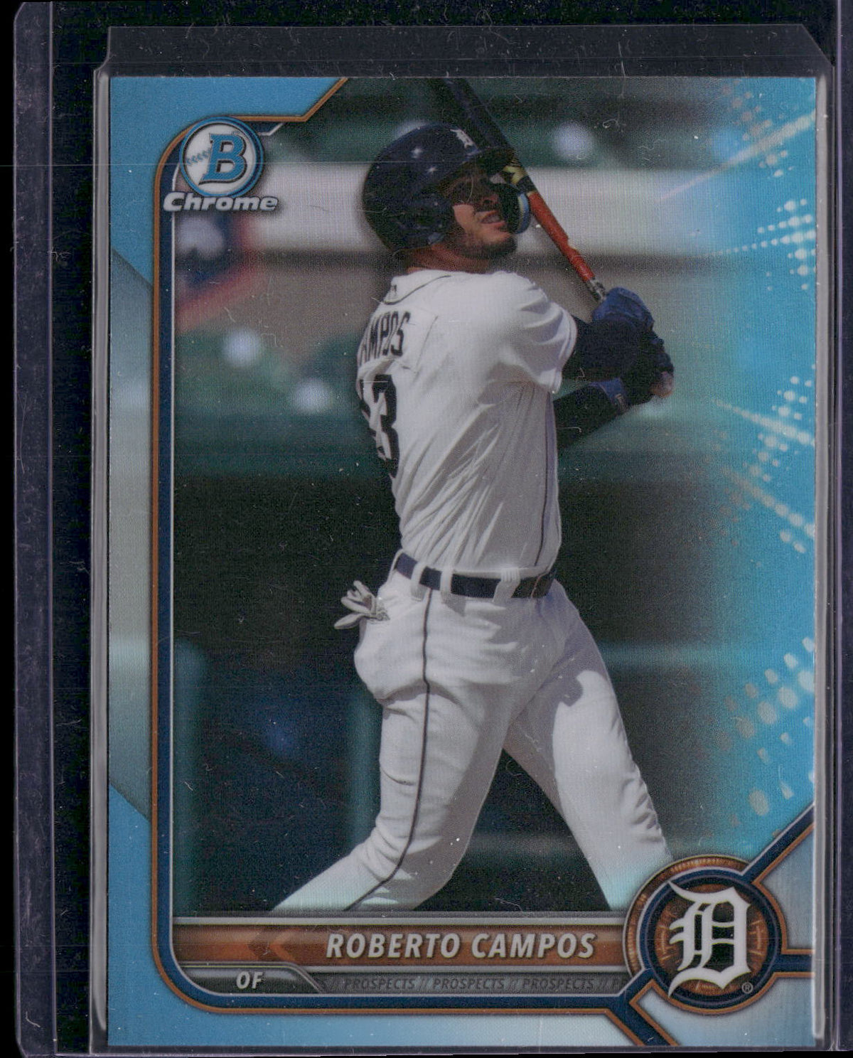 2022 Bowman Draft 1st Edition #BD-39 Roberto Campos Sky Blue