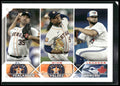 2023 Topps 1st Edition #82 AL Wins Leaders Verlander Valdez Manoah LL