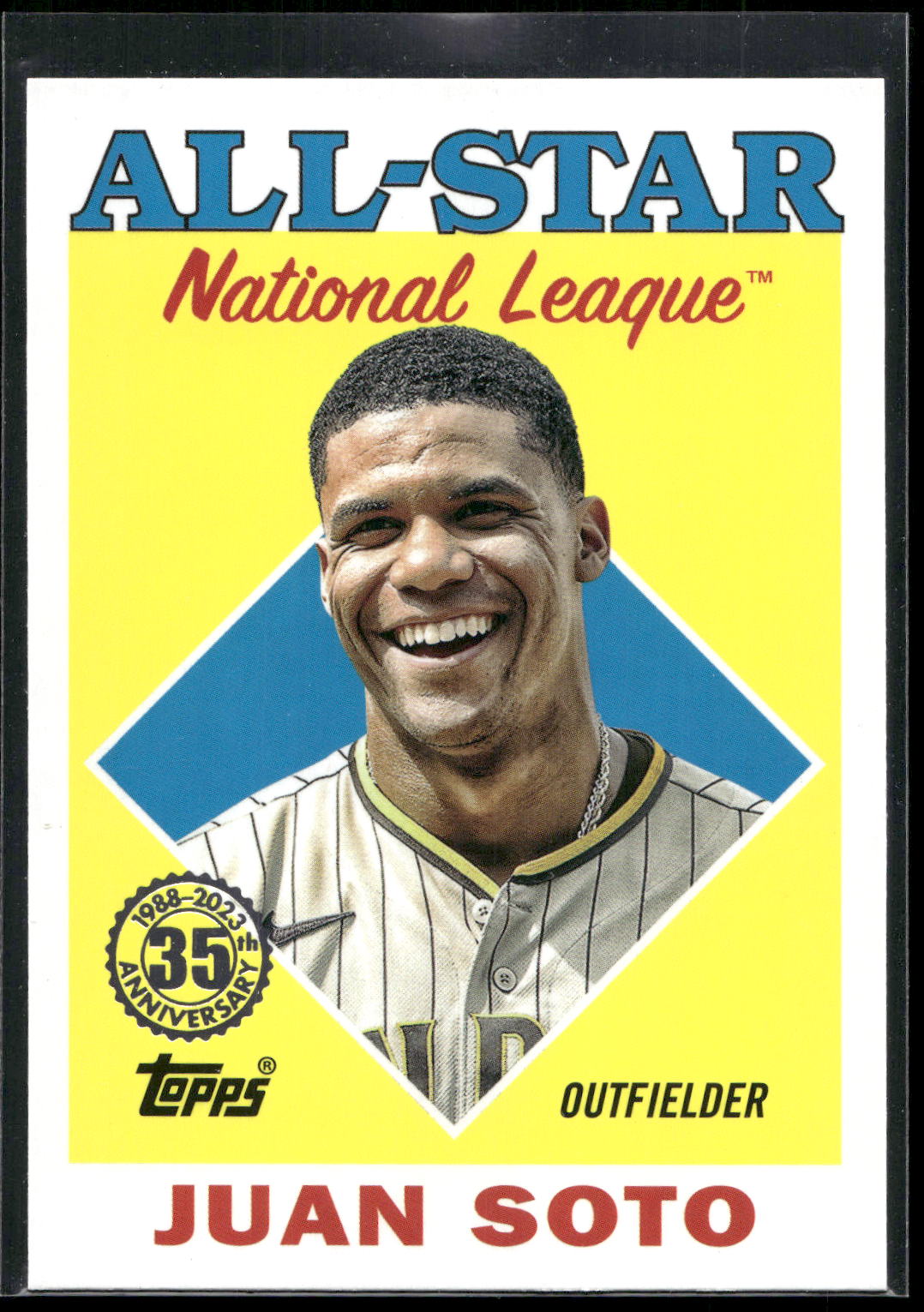 2023 Topps #88AS-36 Juan Soto 1988 Topps Baseball 35th Anniversary All-Stars
