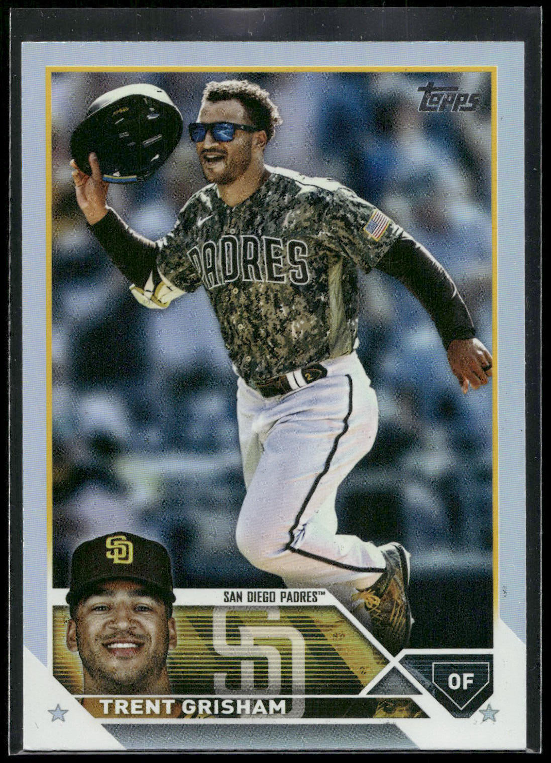 2023 Topps #26 Trent Grisham Rainbow Foil