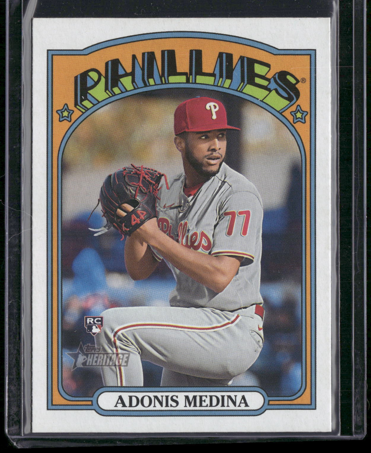 2021 Topps Heritage #520 Adonis Medina