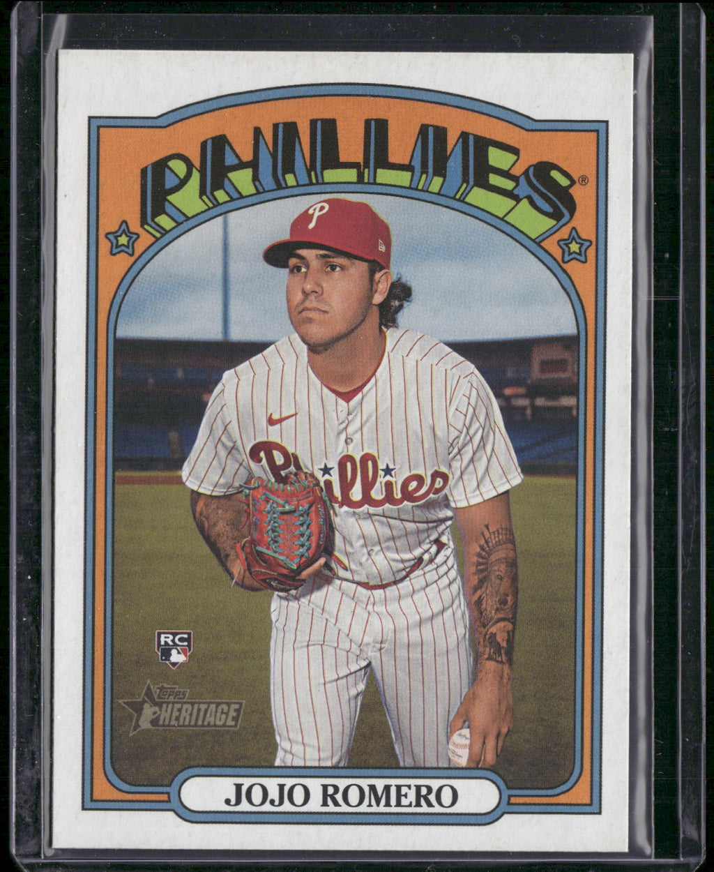 2021 Topps Heritage #591 Jojo Romero