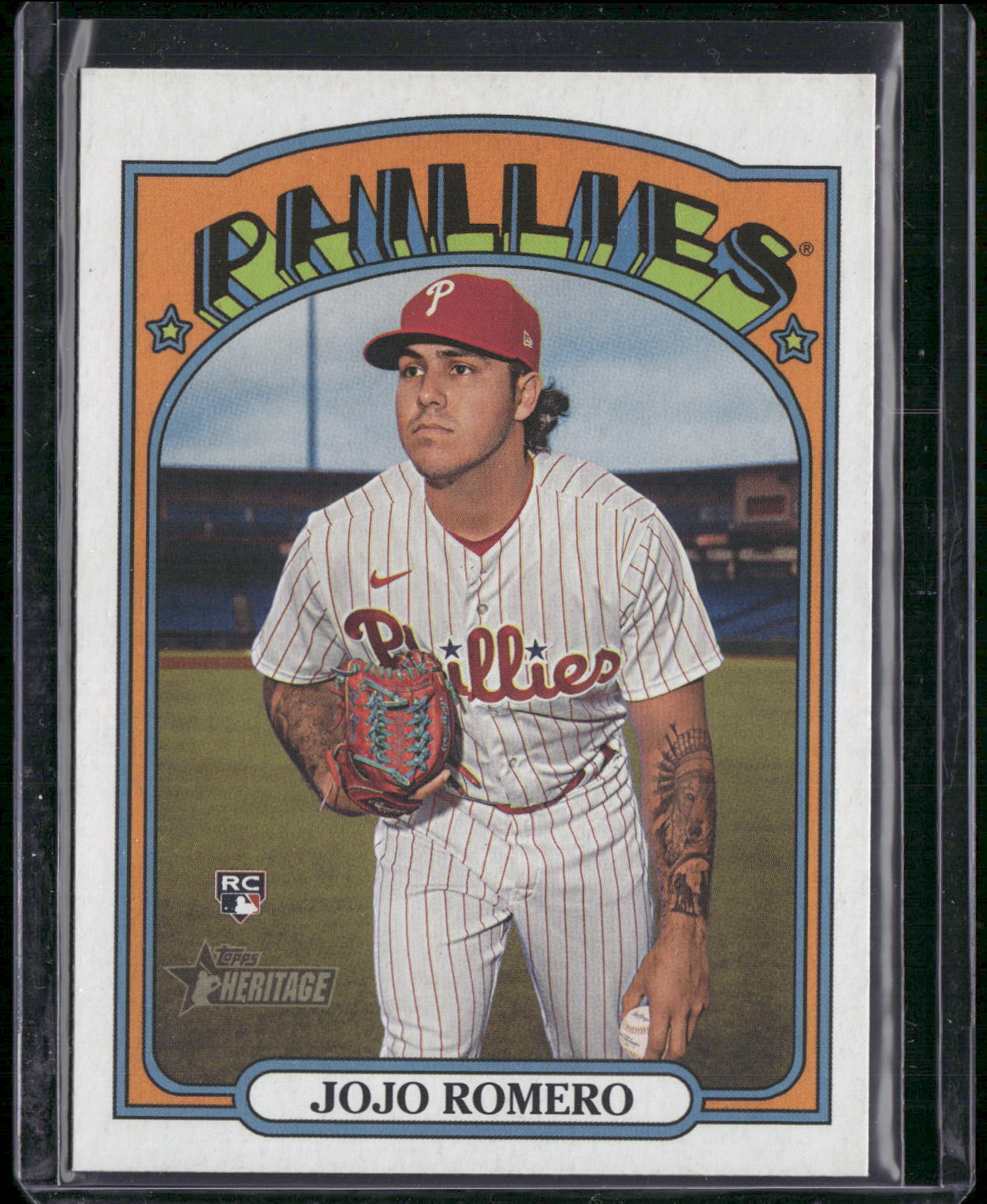 2021 Topps Heritage #591 Jojo Romero