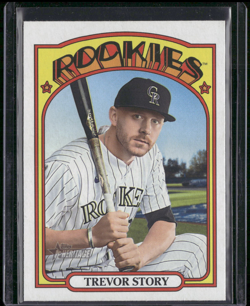 2021 Topps Heritage #600 Trevor Story