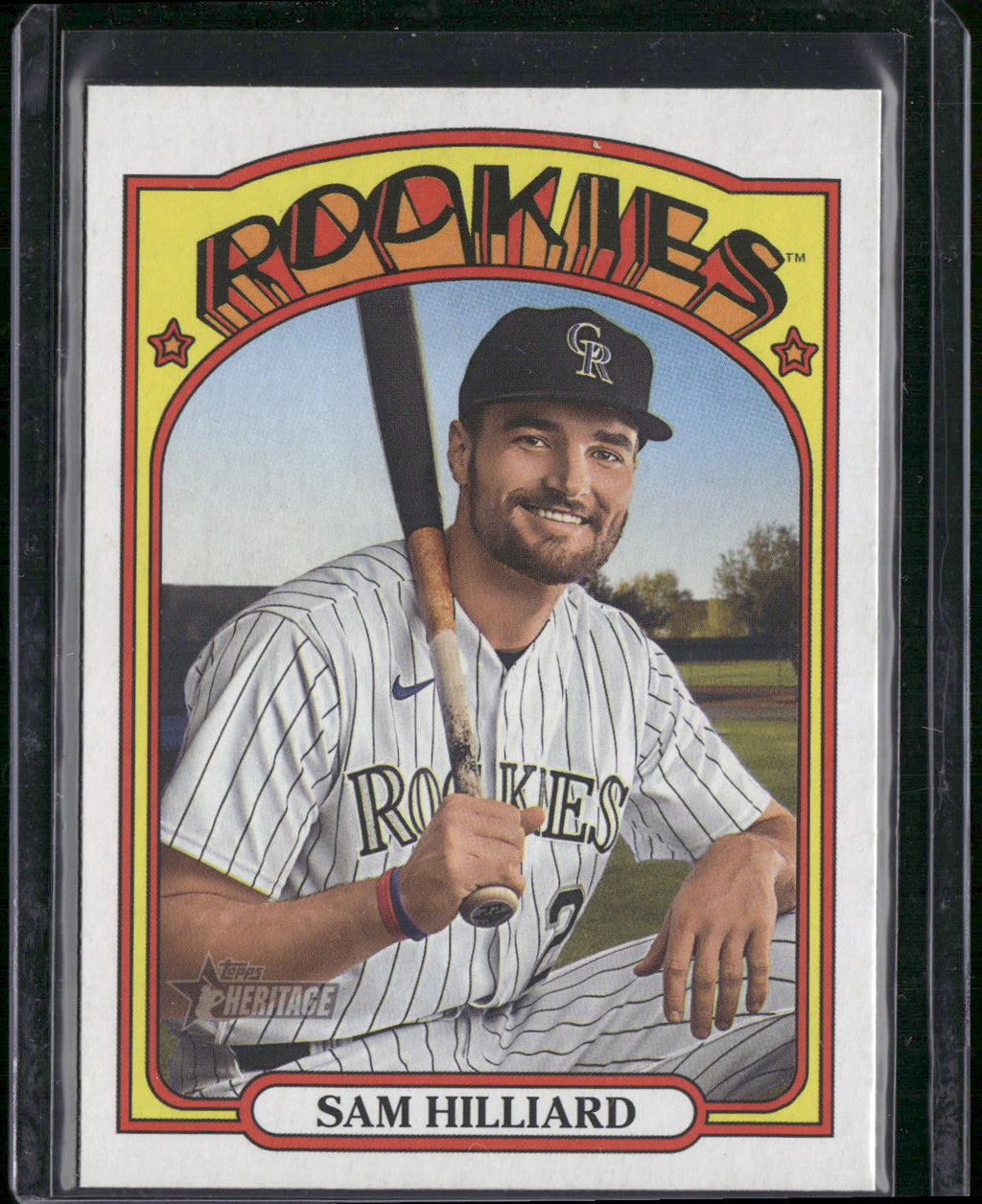 2021 Topps Heritage #548 Sam Hilliard