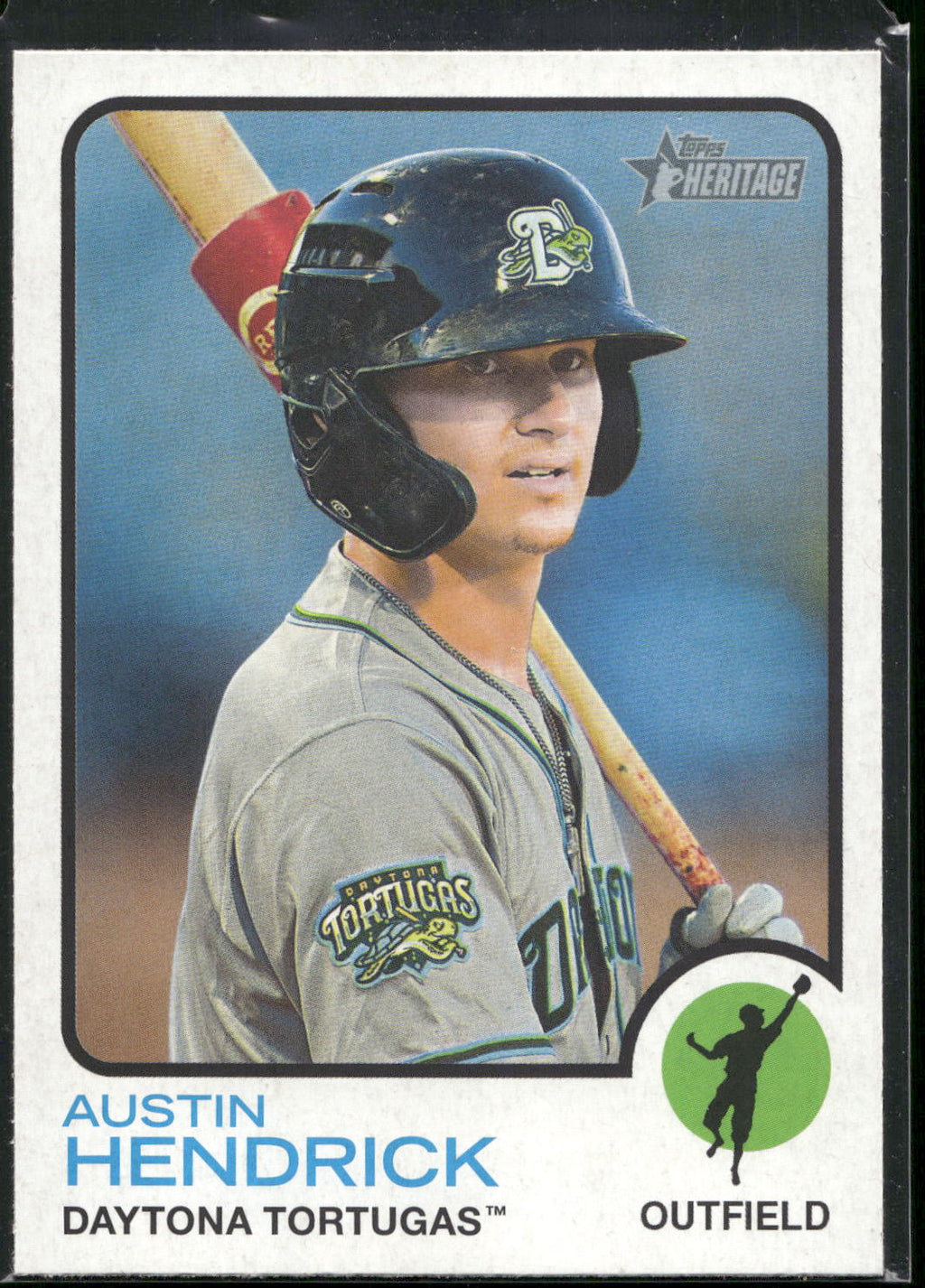 2022 Topps Heritage Minor League #18 Austin Hendrick