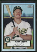 2021 Topps Chrome Platinum Anniversary #305 Mark Canha Refractor