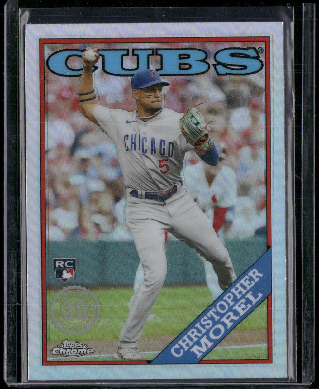 2023 Topps Chrome #88BC-20 Christopher Morel 1988 Topps Baseball 35th