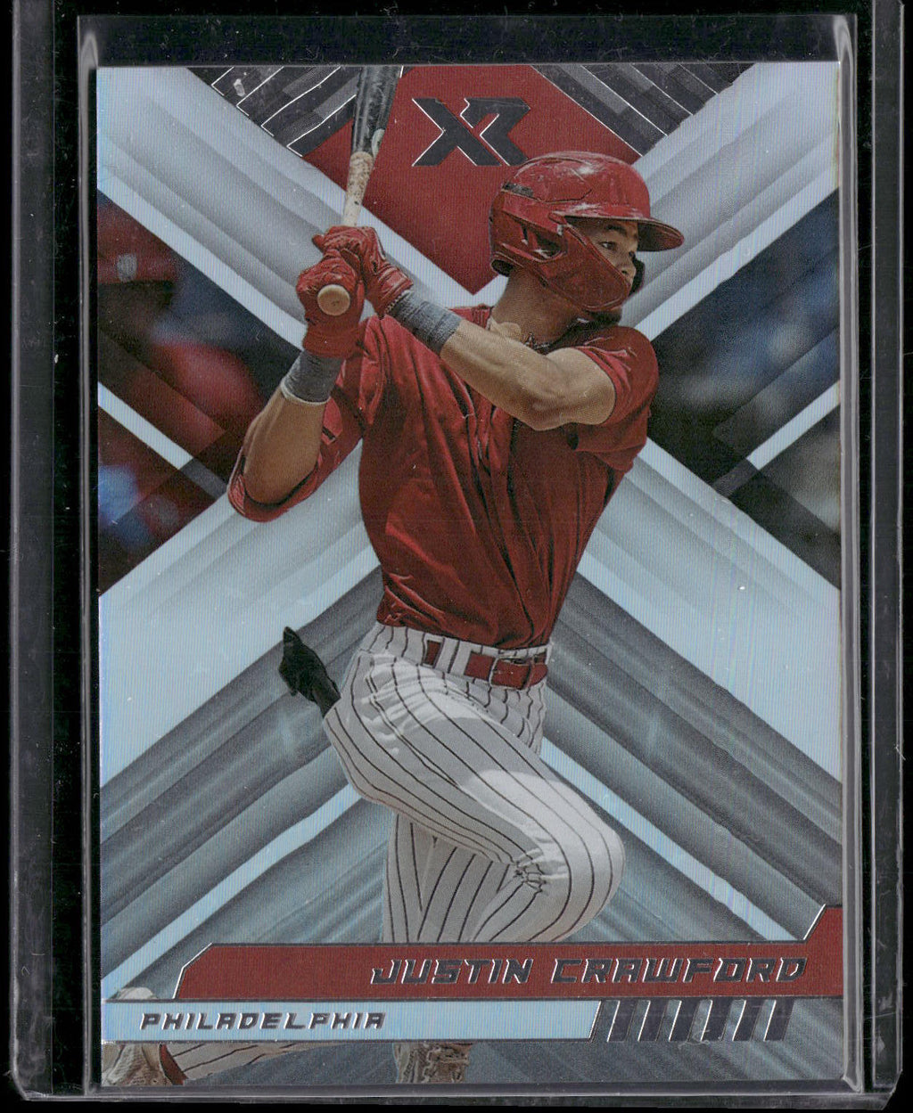 2023 Panini Chronicles - XR #3 Justin Crawford