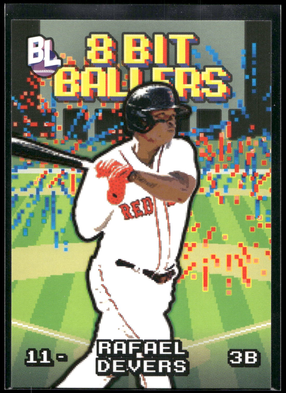 2023 Topps Big League #8B-8 Rafael Devers 8 Bit Ballers