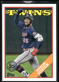 2023 Topps #T88-99 Byron Buxton 1988 Topps Baseball 35th Anniversary