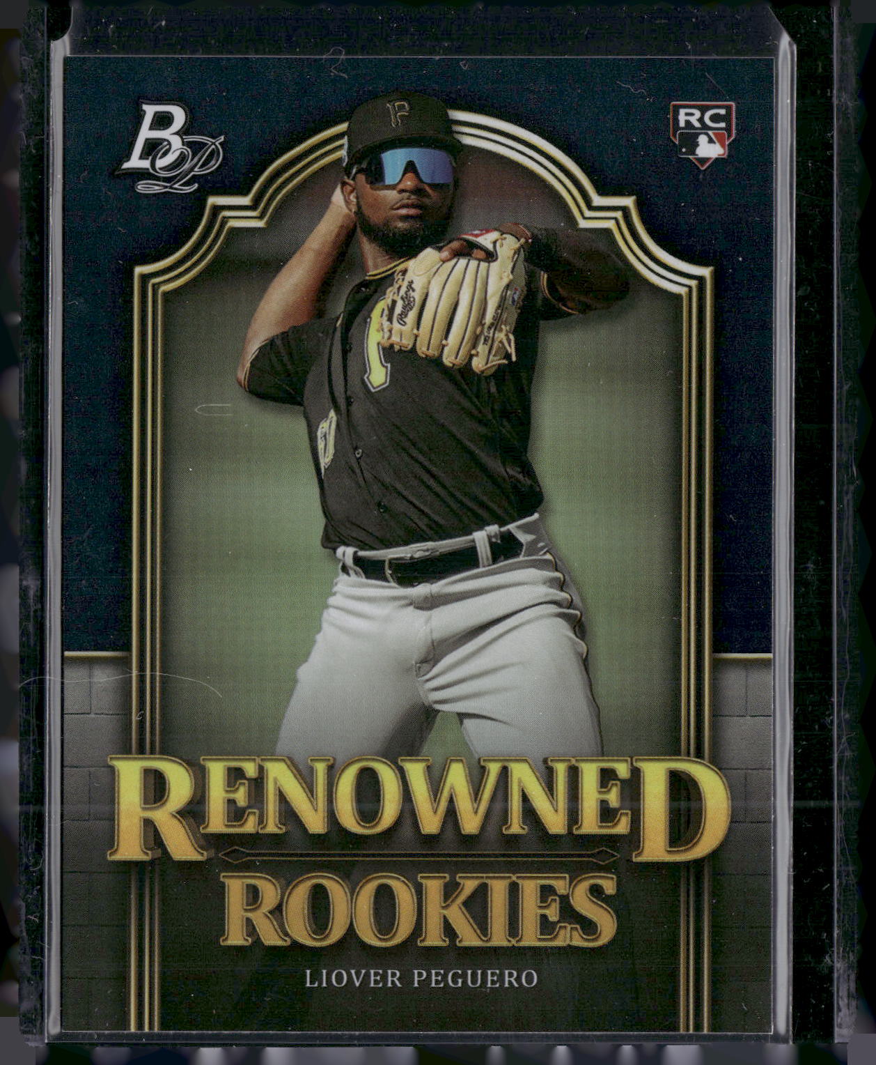 2023 Bowman Platinum #RR-14 Liover Peguero Renowned Rookies