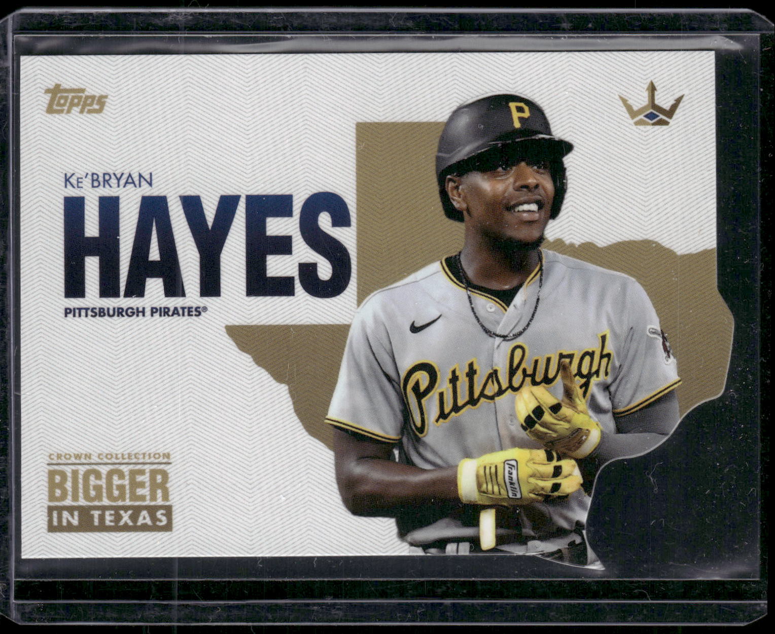 2022 Topps x Bobby Witt Jr. Crown Collect #BIT-4 Ke'Bryan Hayes Bigger in Texas