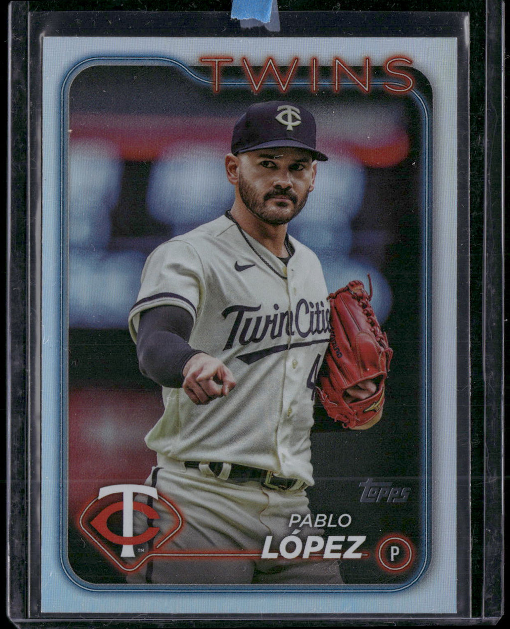 2024 Topps #651 Pablo Lopez Rainbow Foil