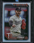 2024 Topps #651 Pablo Lopez Rainbow Foil