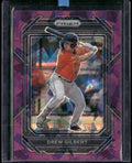 2023 Panini Prizm #65 Drew Gilbert Purple Ice Prizms