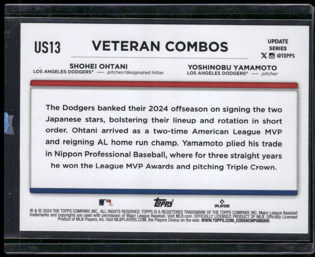 2024 Topps Update #US13 Shohei Ohtani