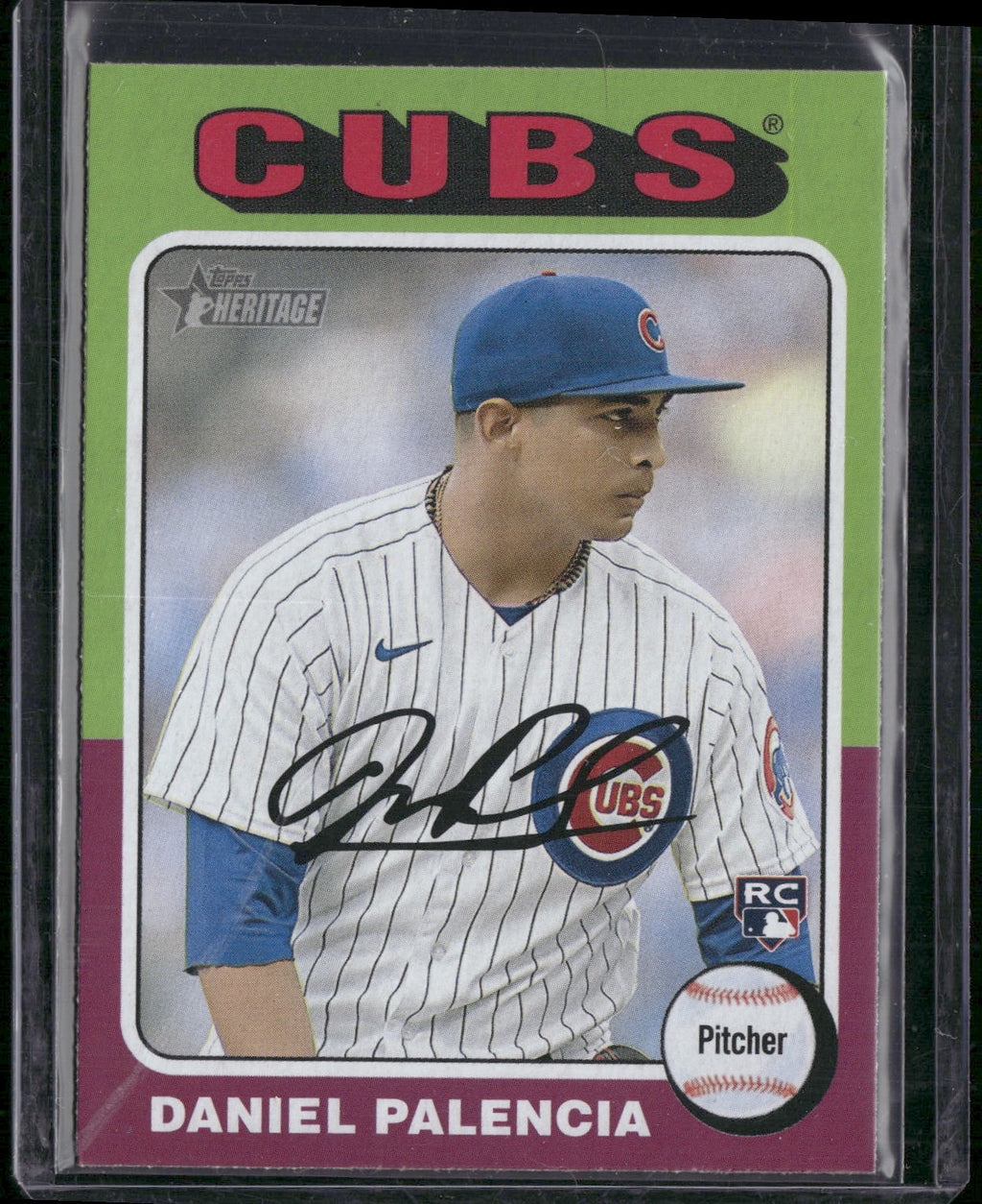 2024 Topps Heritage #491 Daniel Palencia