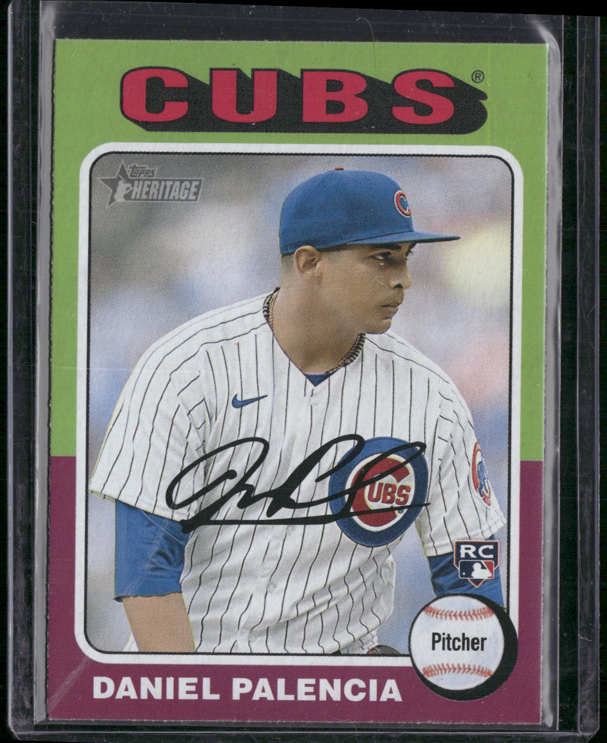 2024 Topps Heritage #491 Daniel Palencia