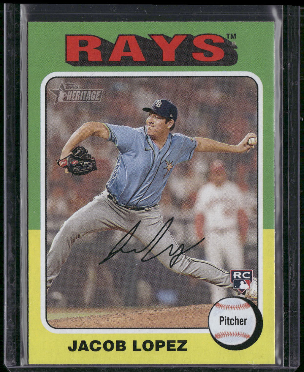2024 Topps Heritage #285 Jacob Lopez