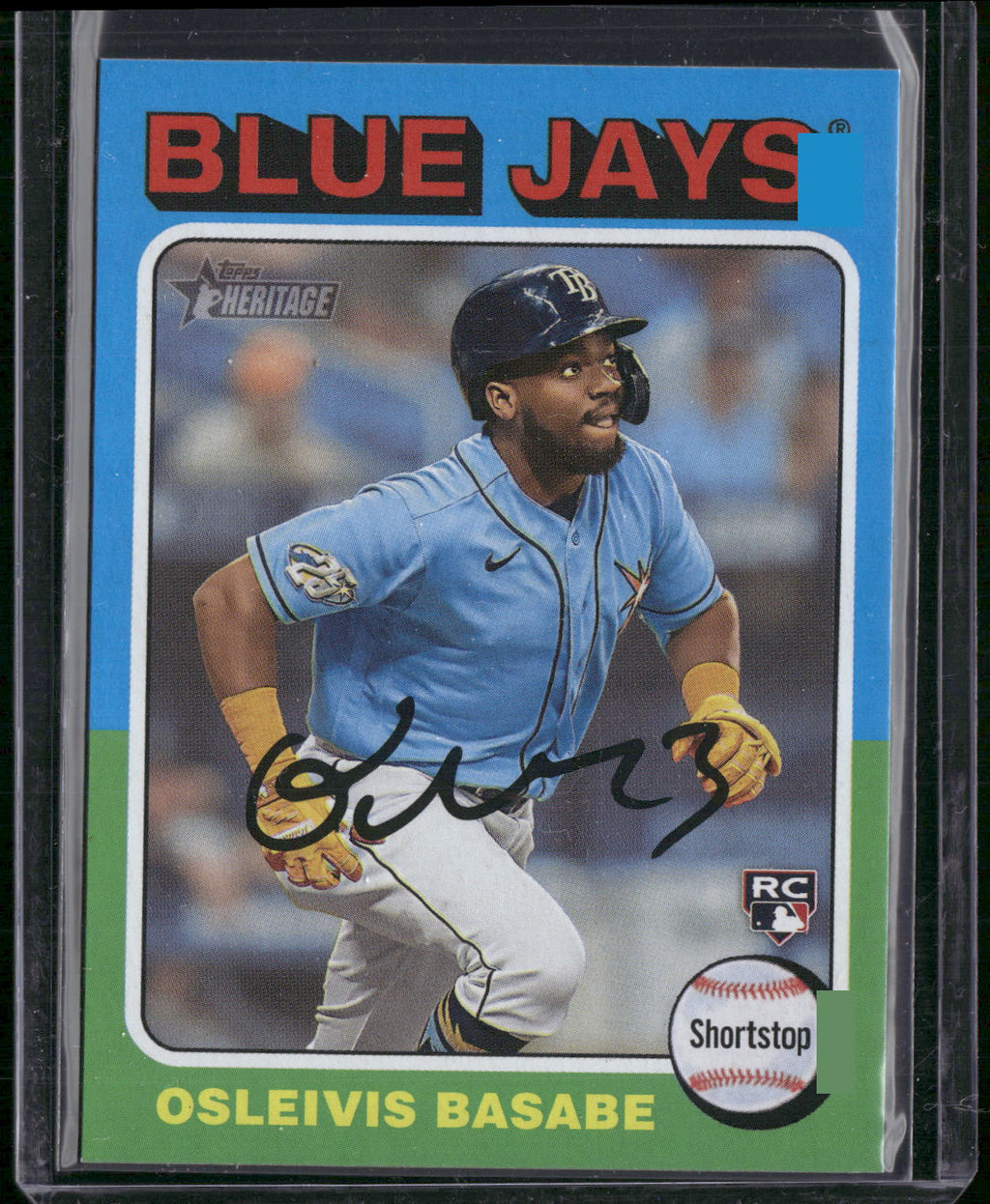 2024 Topps Heritage #387 Osleivis Basabe