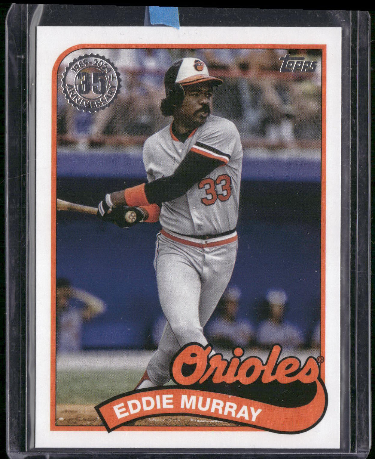 2024 Topps Update #89US-27 Eddie Murray 1989 Topps Baseball 35th Anniversary