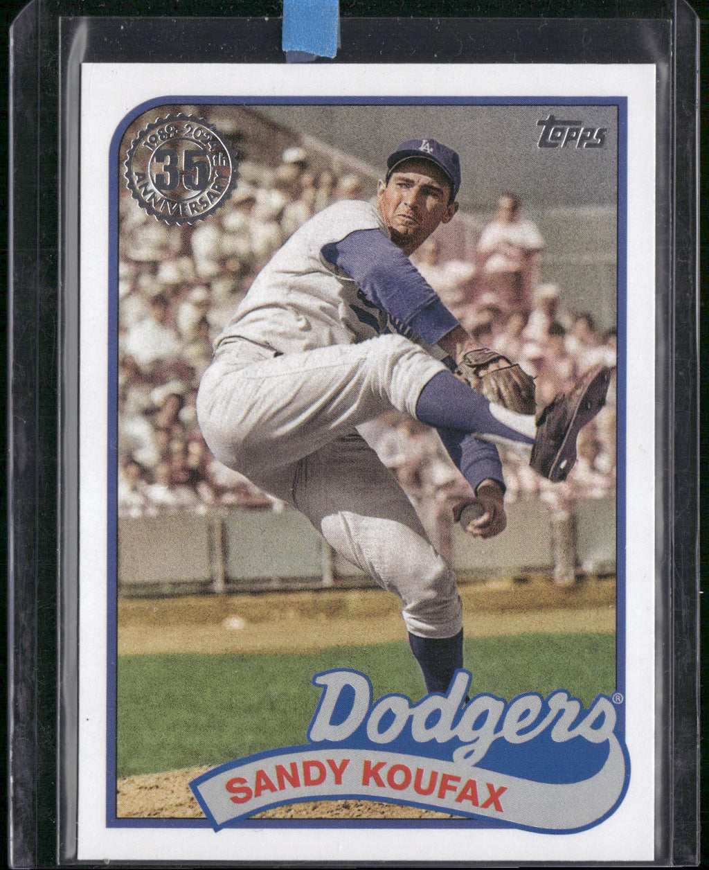 2024 Topps Update #89US-33 Sandy Koufax 1989 Topps Baseball 35th Anniversary