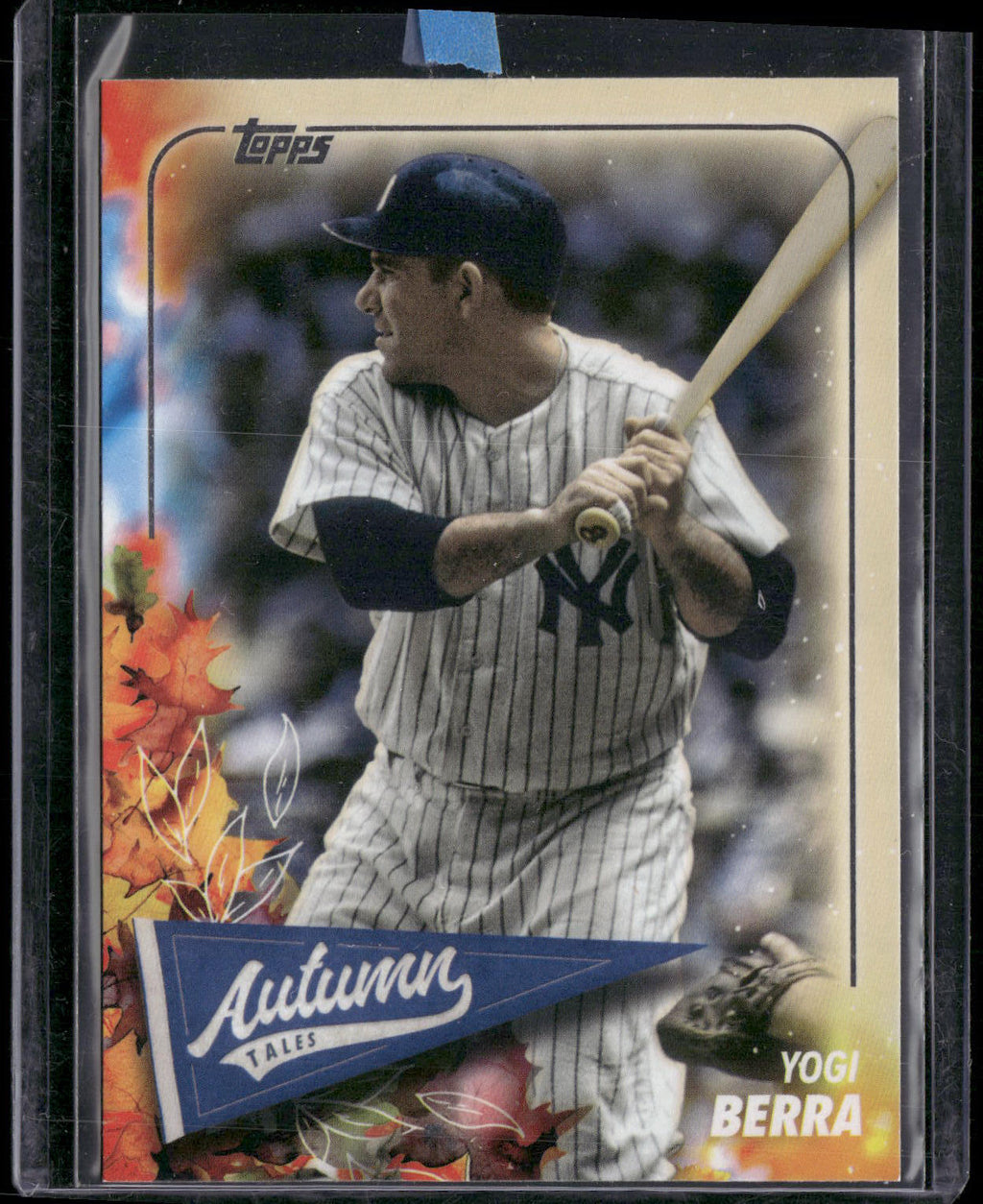 2024 Topps Update #AT-3 Yogi Berra Autumn Tales