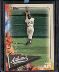 2024 Topps Update #AT-18 Willie Mays Autumn Tales