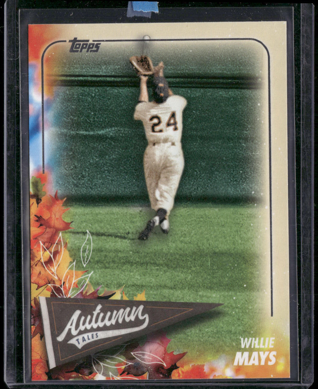 2024 Topps Update #AT-18 Willie Mays Autumn Tales