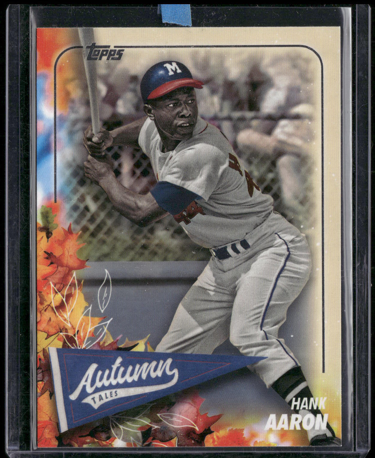 2024 Topps Update #AT-39 Hank Aaron Autumn Tales