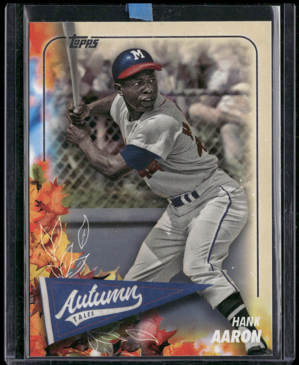 2024 Topps Update #AT-39 Hank Aaron Autumn Tales