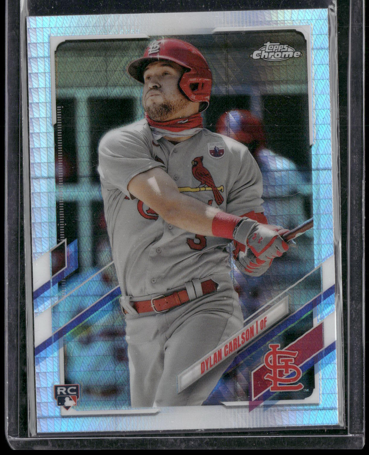 2021 Topps Chrome #140 Dylan Carlson Refractor
