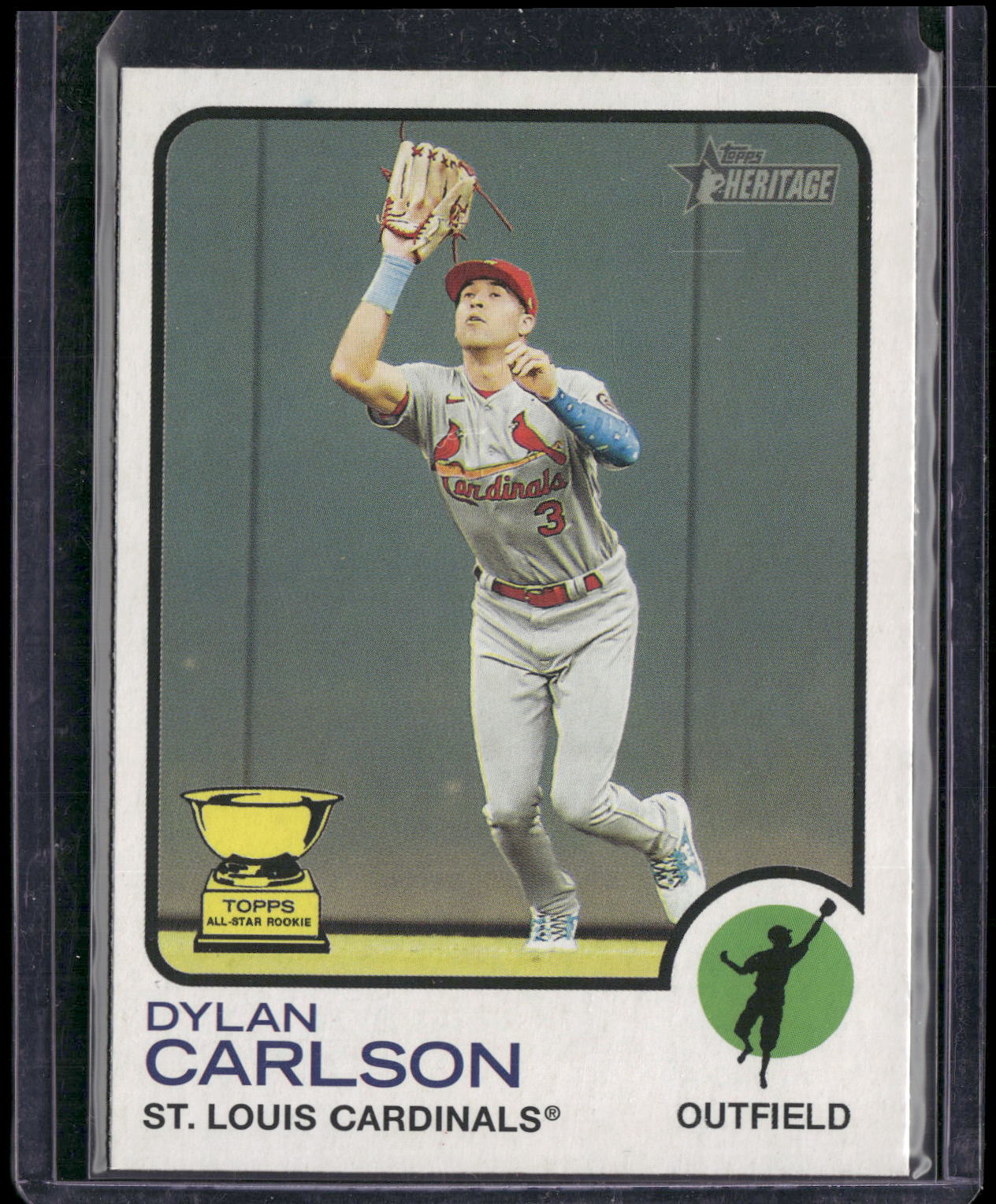 2022 Topps Heritage #259 Dylan Carlson