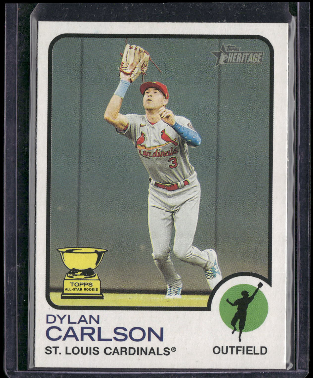 2022 Topps Heritage #259 Dylan Carlson