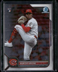 2022 Bowman Chrome #95 Hunter Greene