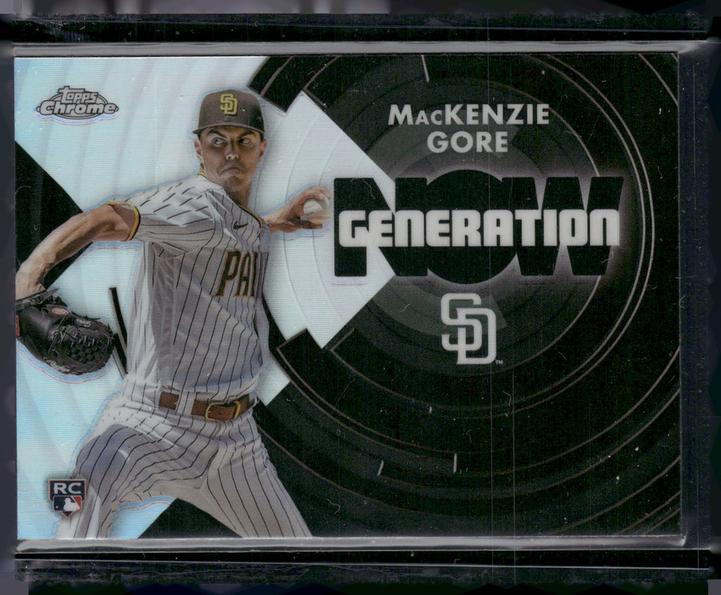 2022 Topps Chrome Update #GNC-11 MacKenzie Gore Generation Now Chrome