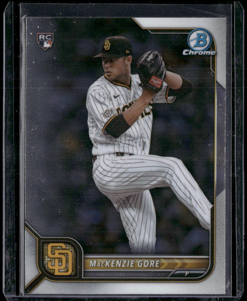 2022 Bowman Chrome #67 MacKenzie Gore