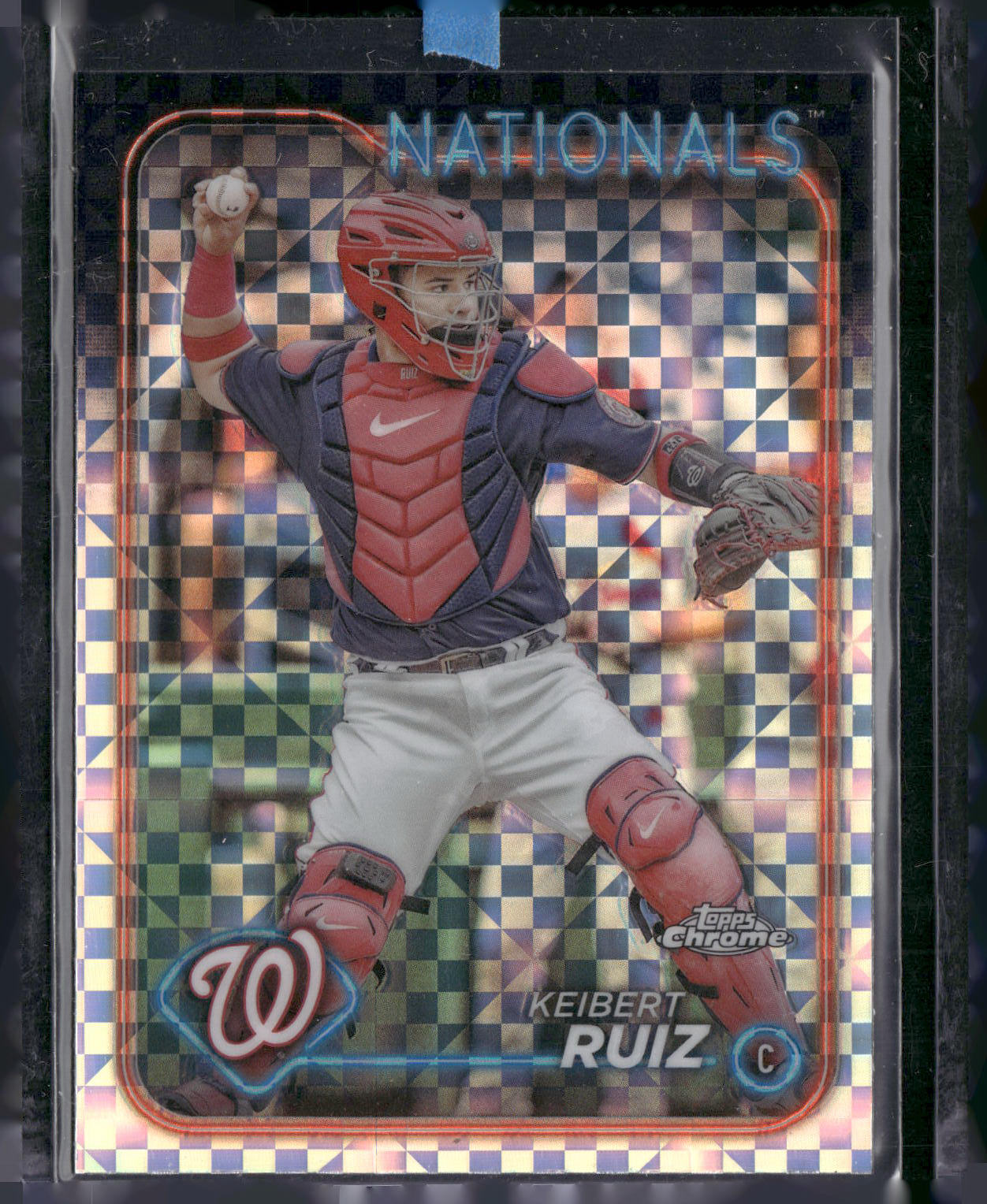 2024 Topps Chrome #64 Keibert Ruiz X-Fractors