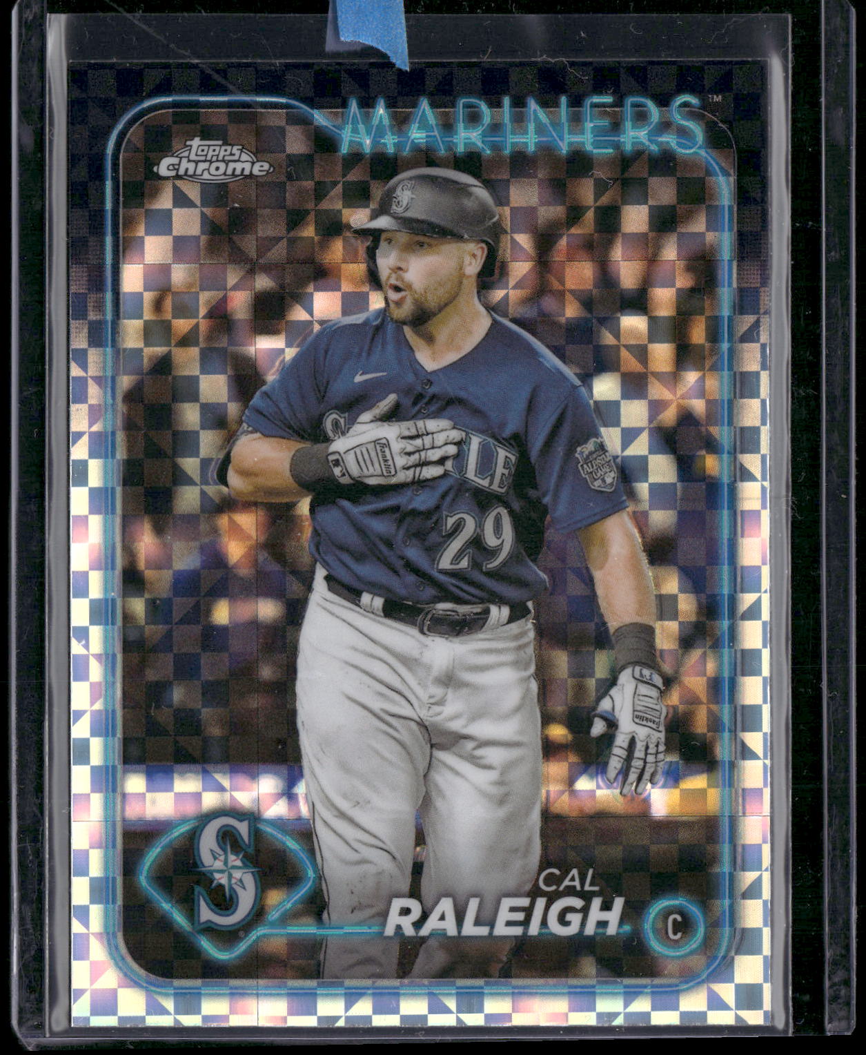 2024 Topps Chrome #119 Cal Raleigh X-Fractors